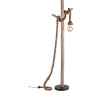 Just Light Rope lampadaire 1x40 W noir-bois-marron 15484-18