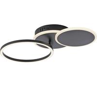 Just Light Sevent plafonnier 1x25.5 W noir 14116-18