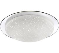 Just Light Skyler plafonnier intelligent 1x11 W blanc-chrome 14331-17