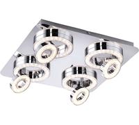 Just Light Tim plafonnier x3.1 W chrome 14522-17