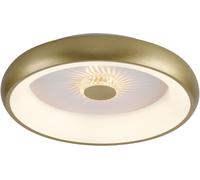 Just Light Vertigo plafonnier 1x29 W laiton 14384-60