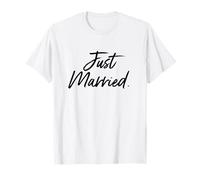Just Married Honeymoon Wedding Wedding Bachelor Party T-Shirt