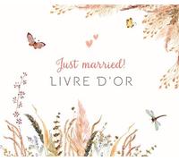 Just married ! Livre d'or (style boho) - Collectif - Chantecler - relié - Jeux livres objets