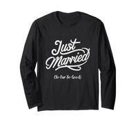 Just Married So Far So Good New Maried Minimalist Honeymoon Manche Longue