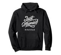 Just Married So Far So Good New Maried Minimalist Honeymoon Sweat à Capuche