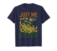 Just Me And My Fatwood Prepper Survival Bushcraft T-Shirt