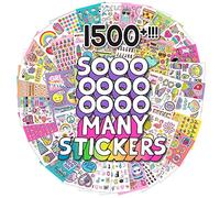 Just My Style Horizon Group USA Livre d'autocollants avec citations positives, friandises sucrées, VSCO Girl, licornes et bien plus encore sur 43 pages