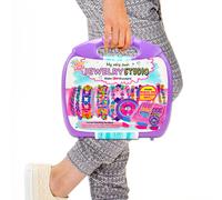 Just My Style My Very Own Jewelry Studio Kit de fabrication de bracelets personnalis s avec plus de 1700 perles Kit de perles Id al pour les voya