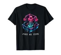 Just My Type Commutateur de Clavier personnalisé Tech & PC Building T-Shirt