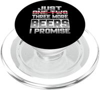 Just One More Beer I Promise Beer Buveur de bière Sayi PopSockets PopGrip pour MagSafe