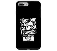 Just One More Camera I Promise Photographe drôle Coque pour iPhone 7 Plus/8 Plus