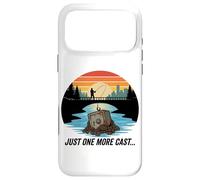 Just One More Cast Safe Cracker Aimant de pêche Coque pour iPhone 17 Pro Max