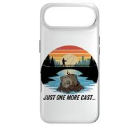 Just One More Cast Safe Cracker Aimant de pêche Coque pour iPhone Air