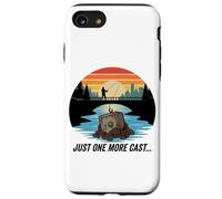 Just One More Cast Safe Cracker Aimant de pêche Coque pour iPhone SE (2020) / 7/8