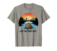 Just One More Cast Safe Cracker Aimant de pêche T-Shirt