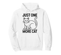 Just One More Cat Sweat à Capuche