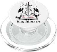 Just One More Chapter Book Dragon Fantasy Era Dark Romance PopSockets PopGrip pour MagSafe