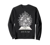 Just One More Chapter Classic Reader Esthétique Art Sweatshirt