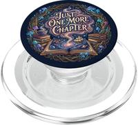 Just One More Chapter Fantasy Book Lover Dragon Magic Reader PopSockets PopGrip pour MagSafe