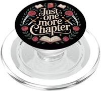 Just One More Chapter Fantasy Romance Gothic Dark Aesthetic PopSockets PopGrip pour MagSafe