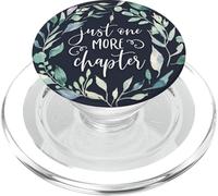 Just One More Chapter - L'écrivain Amateur de Livres PopSockets PopGrip - Support et Grip pour Smartphone/Tablette avec Un Top Interchangeable PopSockets PopGrip pour MagSafe