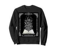 Just One More Chapter Livre Gothique Mystique Halloween Party Sweatshirt