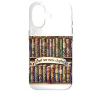 Just One More Chapter Reading Book Lover Book Shelf Bookish Coque pour iPhone 17