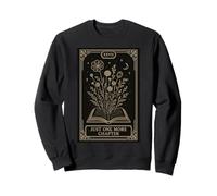 Just One More Chapter Starry Night Bookworm Halloween Party Sweatshirt