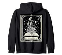 Just One More Chapter Tarot Style Livre Lover Halloween Party Sweat à Capuche