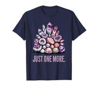Just One More Crystal Collector Funny Geology Rock Améthyste T-Shirt