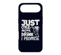 Just One More Drink I Promise Funny Whisky Party Lovers Coque pour iPhone Air