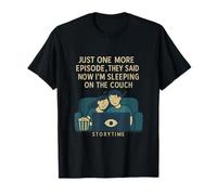 Just One More Episode Funny Couples Humour Novelty T-Shirt