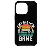 Just One More Game Funny Foosball Jeu de Joueur Humour rétro Coque pour iPhone 13 Pro