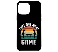 Just One More Game Funny Foosball Jeu de Joueur Humour rétro Coque pour iPhone 13 Pro Max