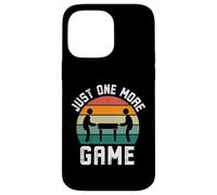 Just One More Game Funny Foosball Jeu de Joueur Humour rétro Coque pour iPhone 14 Pro Max