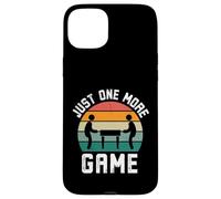 Just One More Game Funny Foosball Jeu de Joueur Humour rétro Coque pour iPhone 15 Plus