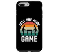 Just One More Game Funny Foosball Jeu de Joueur Humour rétro Coque pour iPhone 7 Plus/8 Plus