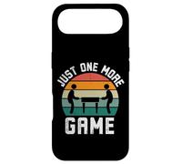 Just One More Game Funny Foosball Jeu de Joueur Humour rétro Coque pour iPhone Air