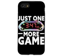 Just One More Game Funny Gamer Joke Gaming Humour Jeux vidéo Coque pour iPhone SE (2020) / 7/8