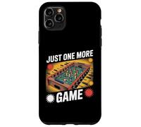 Just One More Game Joueur de Baby-Foot Amusant Coque pour iPhone 11 Pro Max