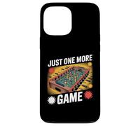 Just One More Game Joueur de Baby-Foot Amusant Coque pour iPhone 13 Pro Max