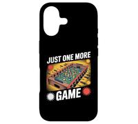 Just One More Game Joueur de Baby-Foot Amusant Coque pour iPhone 17