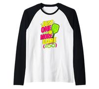 Just One More Game Pickleball Citation Amusante Manche Raglan