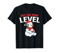 Just One More Level - Gamer Lover Christmas T-Shirt