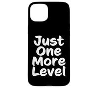 Just One More Level Manette de Jeu vidéo Coque pour iPhone 15 Plus
