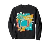 Just One More Long métrage Télévision rétro du Milieu du siècle Sweatshirt