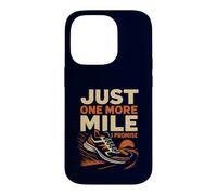 Just One More Mile I Promise Tapis de Course Amusant Coque pour iPhone 14 Pro