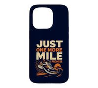 Just One More Mile I Promise Tapis de Course Amusant Coque pour iPhone 15 Pro