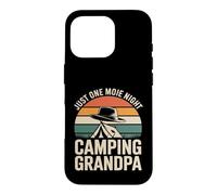 Just One More Night Camping Grandpa Tente Trip Coque pour iPhone 16 Pro