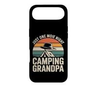 Just One More Night Camping Grandpa Tente Trip Coque pour iPhone Air